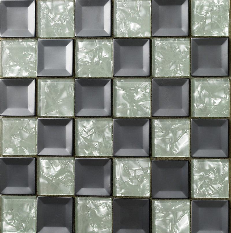 glass mosaic tile crack