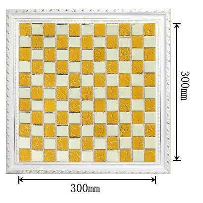dimensions of the glass mosaic white with yellow art pattern tile backsplash wall sticers mosa22