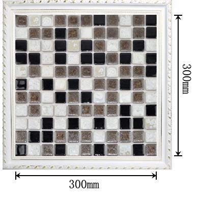 dimensions of porcelain mosaic tile - TC-2507TM