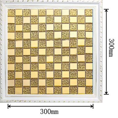 mosaic glass tile tiles backsplash gold crystal dining bathroom mirror floor parameters