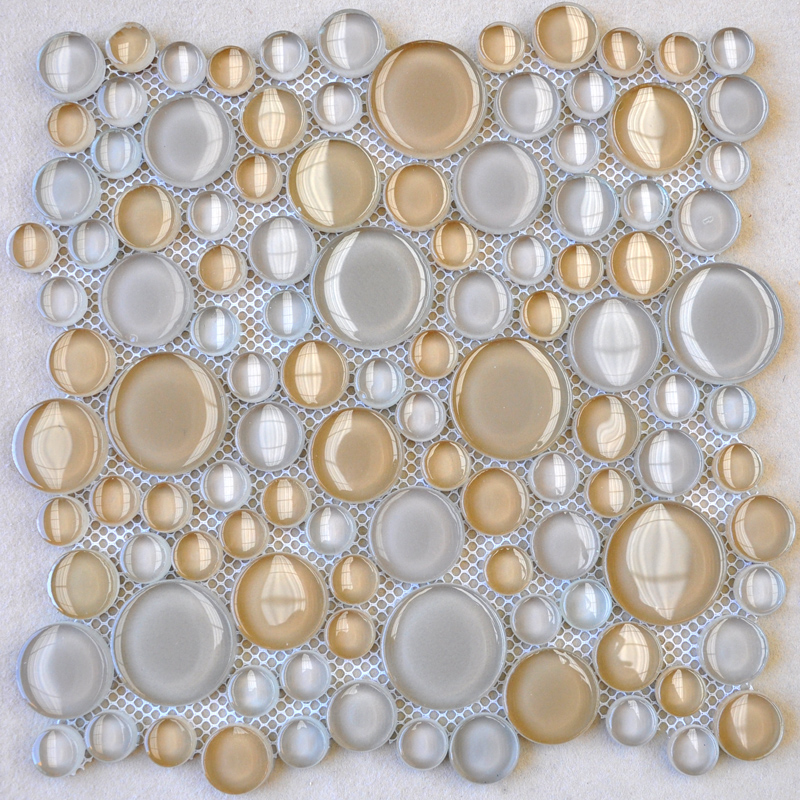 Round Gl Mosaic Tiles Shapeyourminds Gl Mosaic Tiles Blacksplash Penny Round Crystal Backsplash Tile