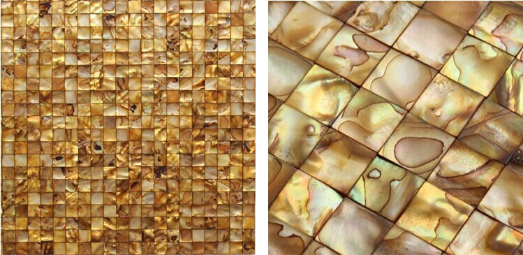 shell mosaic tile size 300x300mm 
