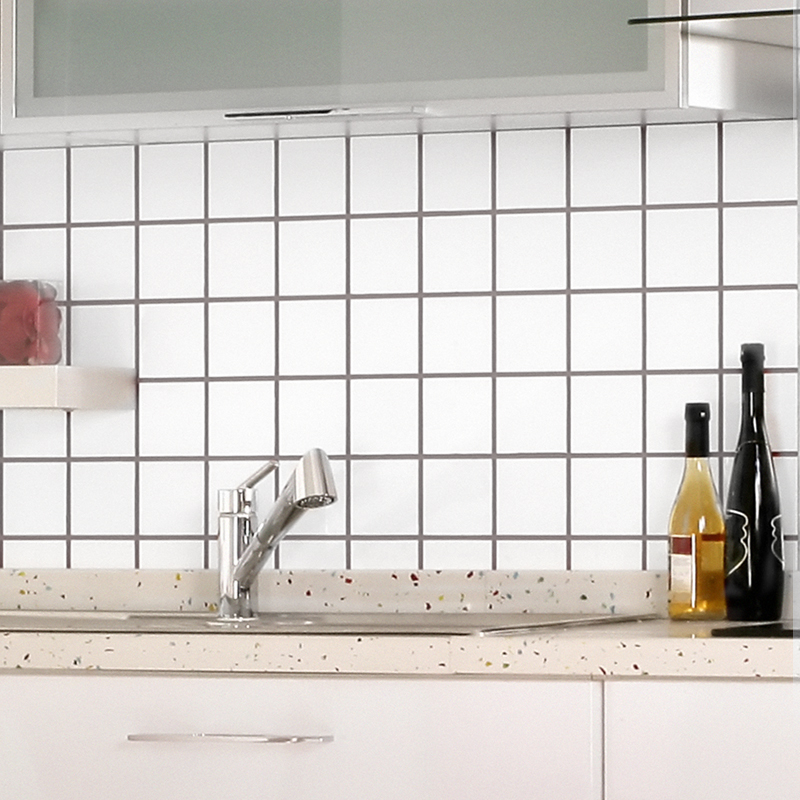 porcelain mosaic tile kitchen backsplash 