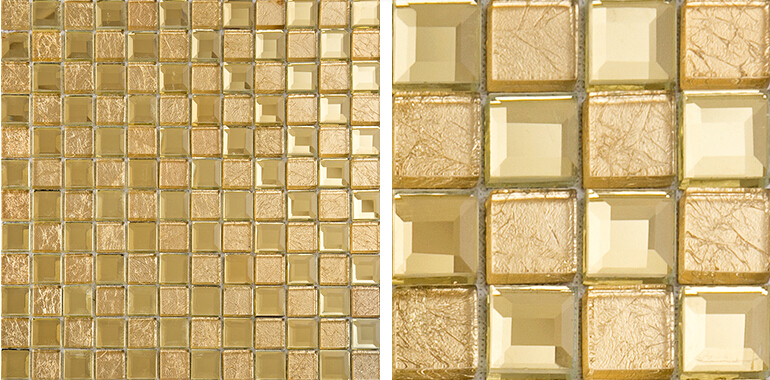 glass mosaic tile crack