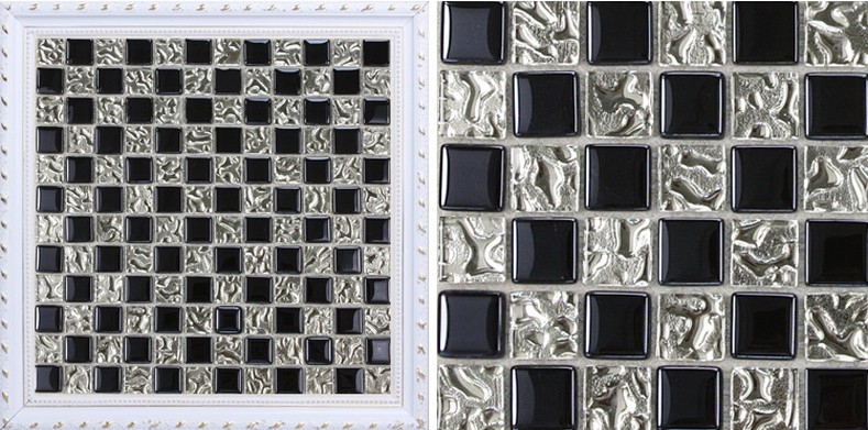 crystal glass tile vitreous mosaic wall tiles  