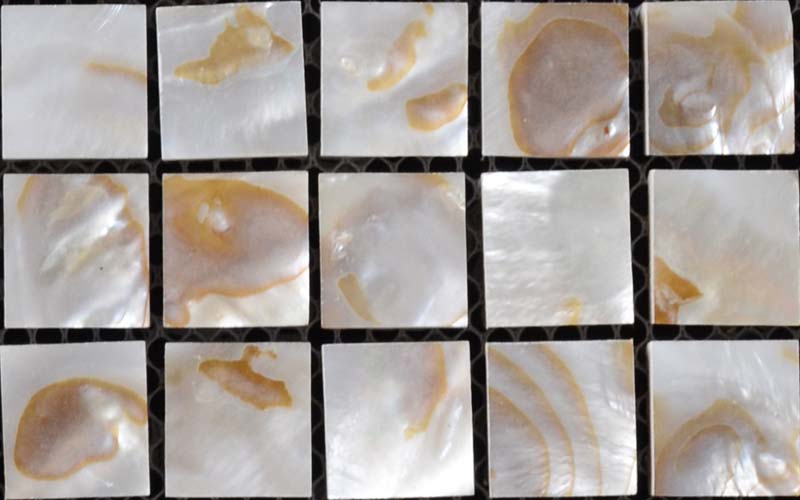 enlarged photo of the mother of pearl tile - st066