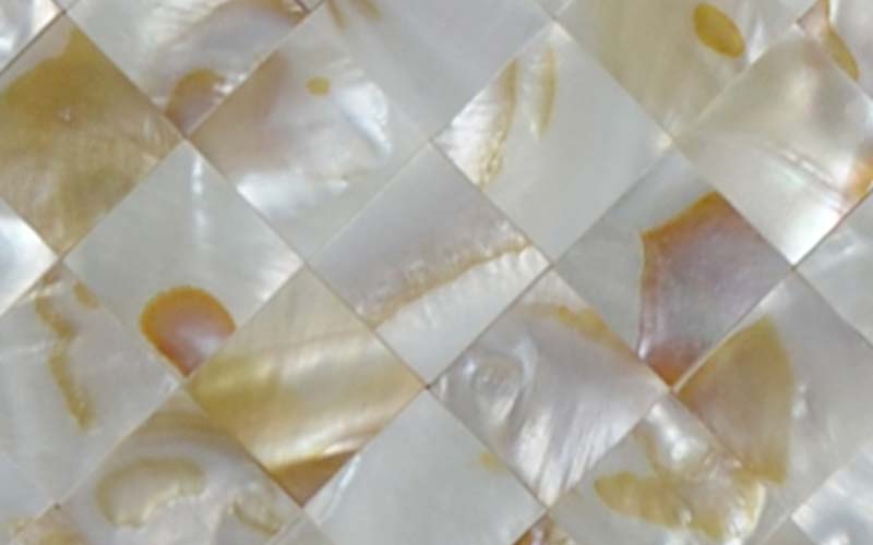 enlarged photo of the mother of pearl tile - st069