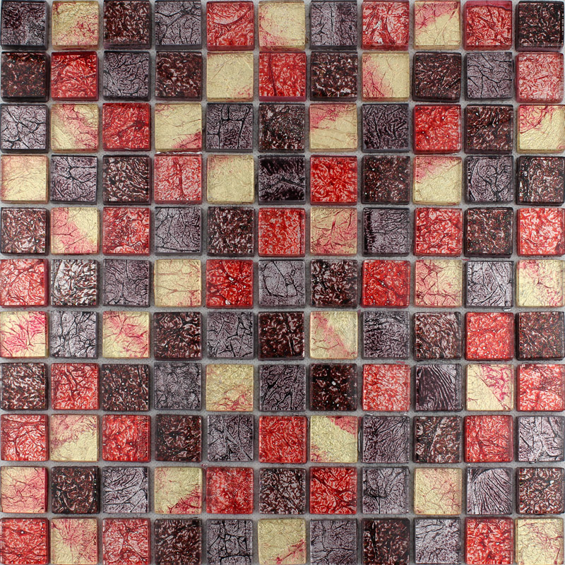 glass mosaic tile crack