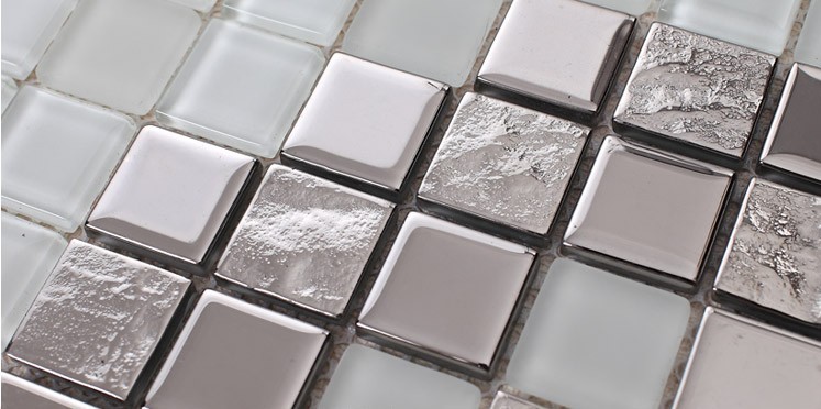crystal glass wall tile 