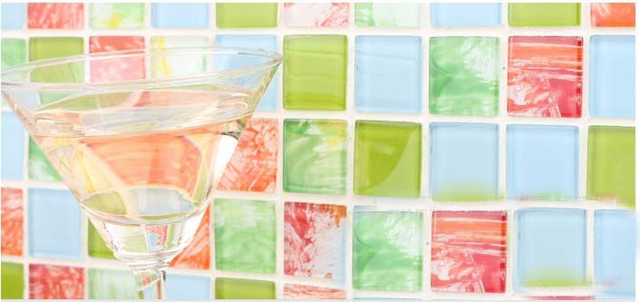 fill the gap crystal glass tiles  - hc033