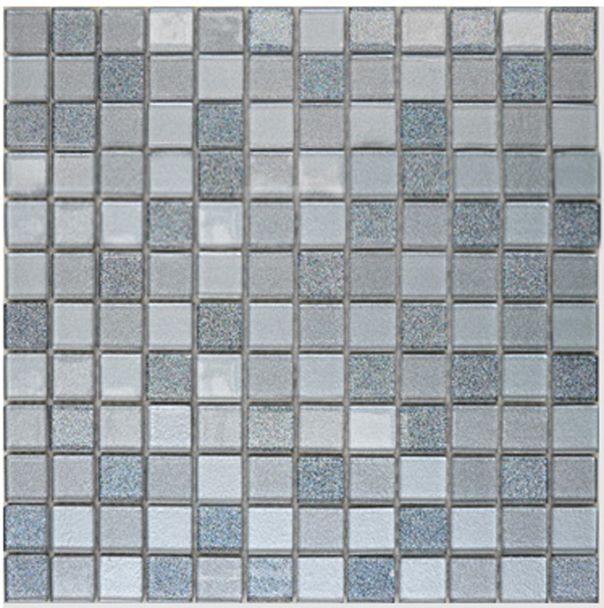 front of crystal glass mosaic wall tiles stickers - yx001