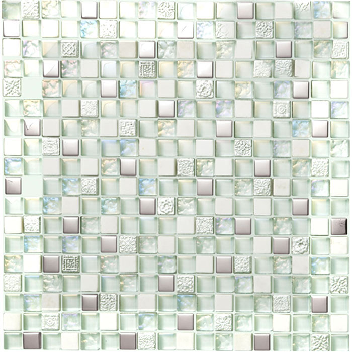 front side of the stone glass tile - hm0007