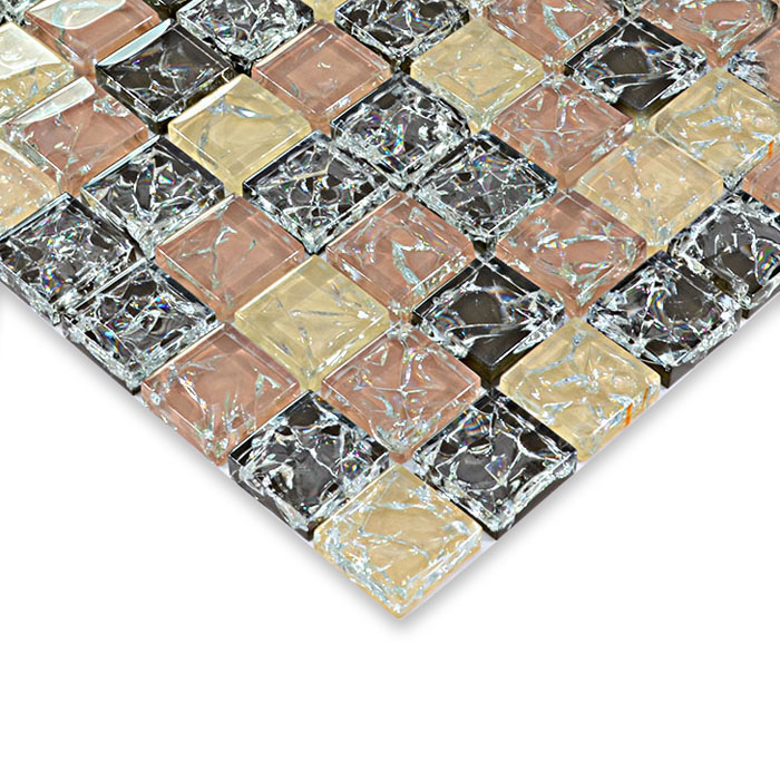 glass mosaic bathroom wall tiles - hm0008