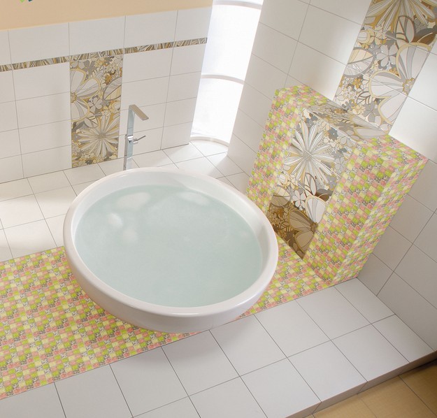 glass mosaic tile crystal ice crack backsplash washroom wall tiles - yf-bl62
