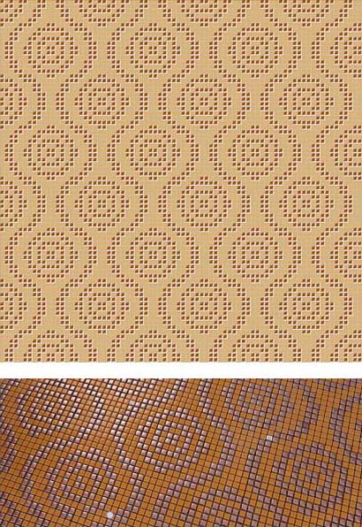 glass mosaic tile pattern crystal backsplash bathroom wall tiles - gh35a