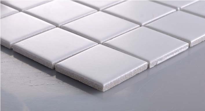 glazed porcelain mosaic floor tile details - hb-656