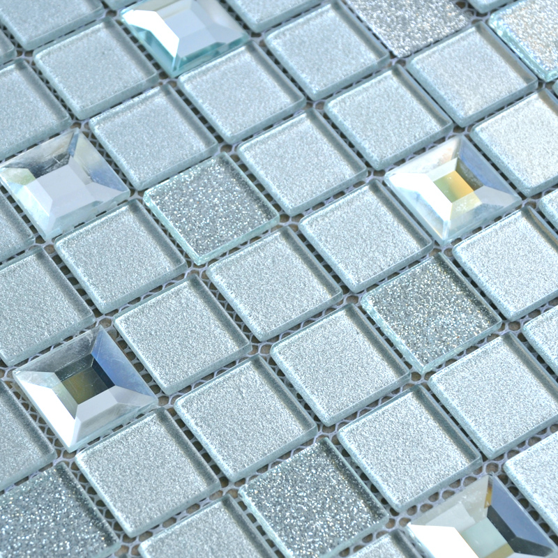 wholesale grey crystal glass mosaic tiles washroom wholesale grey crystal glass mosaic tiles washroom