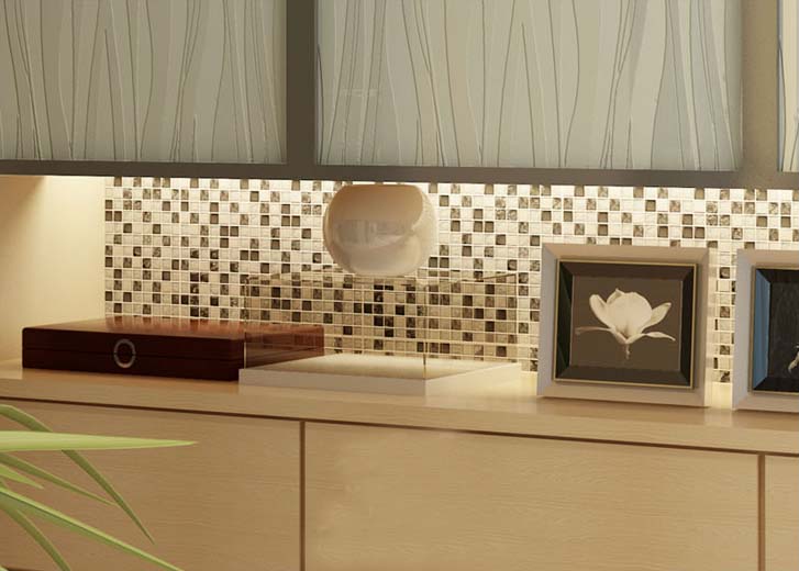 metal glass mosaic tile for kitchen backsplash wall tile - ks33