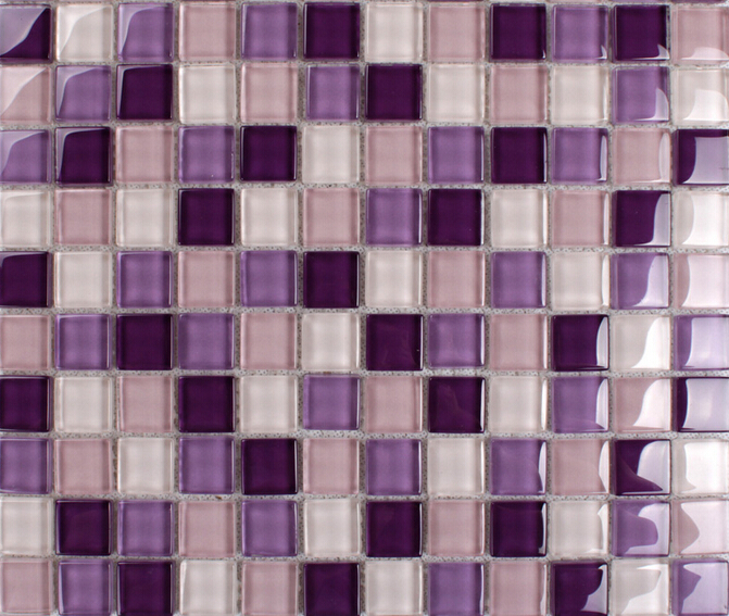 purple mosaic tiles crystal glass tile bathroom floor tiles wall