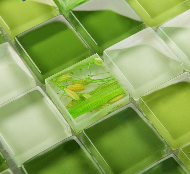 Wholesale Mosaic Tile Crystal Glass Backsplash Dinner ...