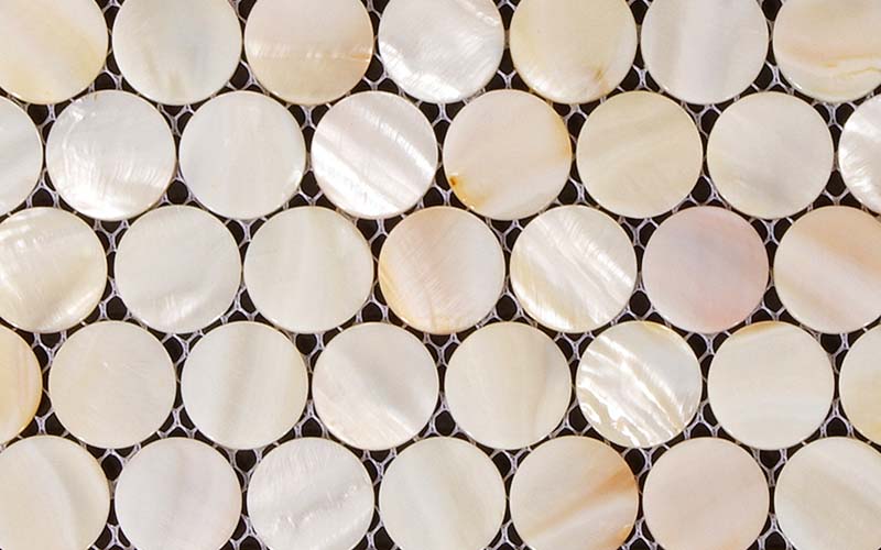 mother of pearl bathroom mirror wall tile - st007