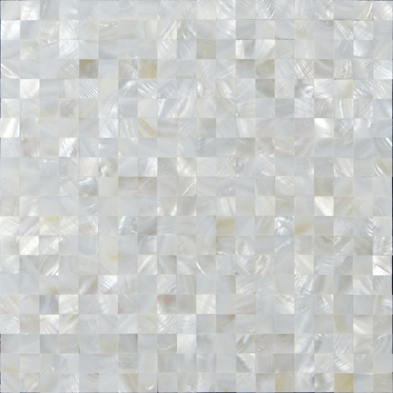 Wholesale Mother Of Pearl Tile White Square Shell Tiles Kitchen Backsplash Wall Stickers