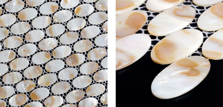 mother of pearl tile details - st067