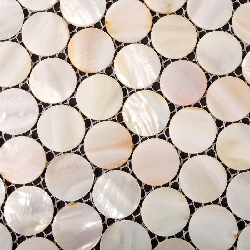 Mother Of Pearl Kitchen Backsplash, Mirror Mosaic Tile Backsplash