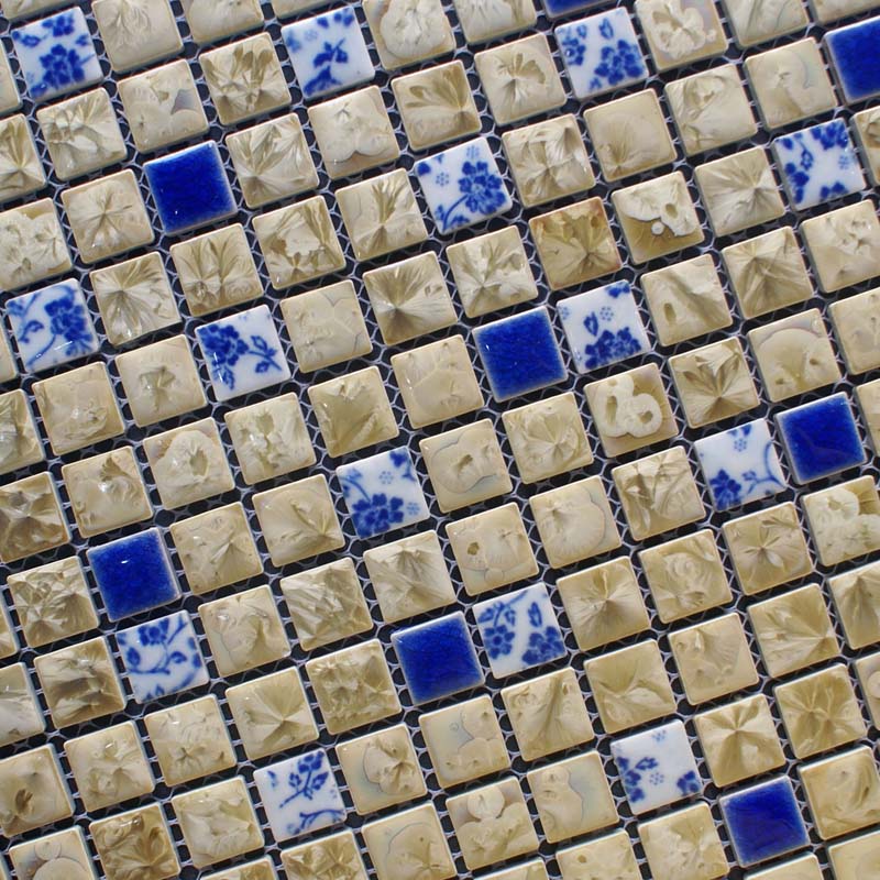 porcelain mosaic tile kitchen backsplashes - adt81