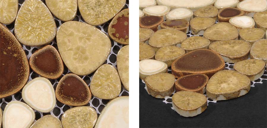 porcelain pebble tile details - ppt001