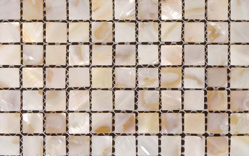 shell tile mosaic kitchen backsplash ideas - st002