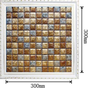 square mosaic tile kitchen backsplash border - adt113