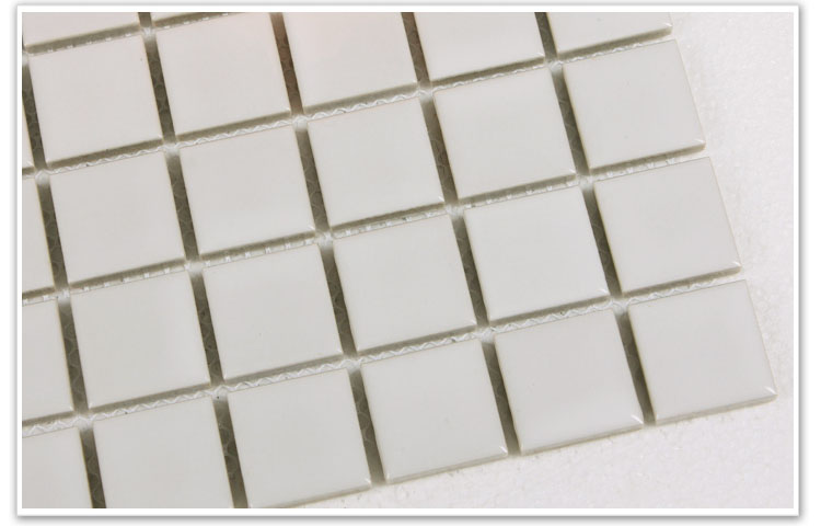 white porcelain mosaic tile - hb-002