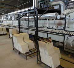 world-class manufacturing facility - technologically advanced kiln